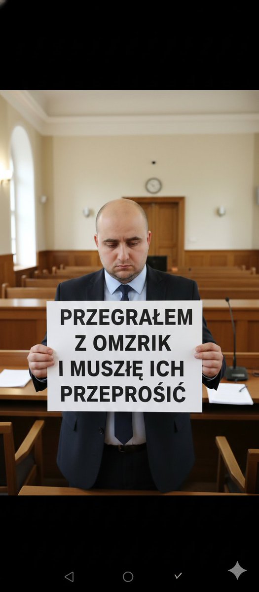 OmzRi's tweet image. DARIUSZ MATECKI PRZEGRAŁ Z NAMI PROCES - MUSI NAS PRZEPROSIĆ NA PIERWSZEJ STRONIE GAZETY❗

W Sądzie Apelacyjnym w Szczecinie zapadł wyrok w sprawie Dariusza Mateckiego. 

Sąd uznał, że Matecki kłamał i celowo rozpowszechniał nieprawdziwe informacje na temat Ośrodka Monitorowania…