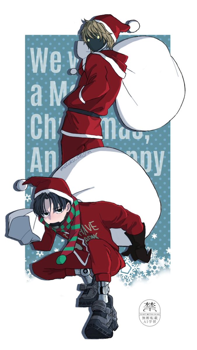 mozuku_seijin's tweet image. ✨🎄メリークリスマス🎁✨

📺どーもー
🦾お届けものでーす