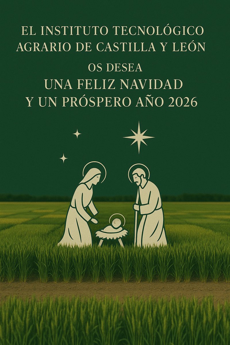 ITACYL's tweet image. 🌾🔬 En esta Navidad, desde #ITACyL queremos agradecer a todo el sector su trabajo, compromiso e innovación.

🎄 ¡Feliz Navidad y nuestros mejores deseos para el nuevo año!