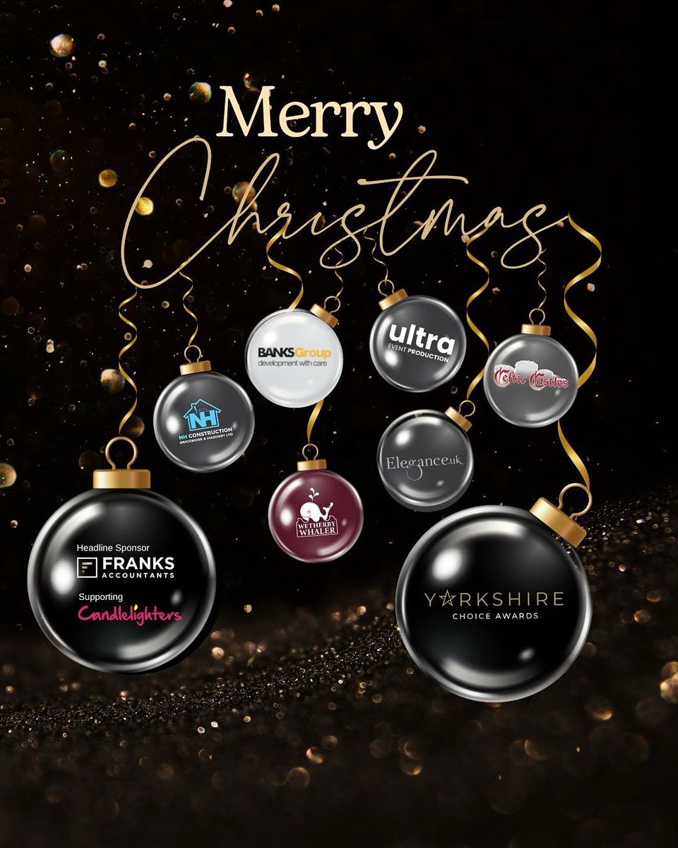 yorkshirechoice's tweet photo. One week to go! Nominations for the Yorkshire Choice Awards close on 31st Dec.

Thank you to everyone supporting the people, businesses &amp; charities that make Yorkshire so special. Still time to nominate: https://t.co/04xtNjpPvB

Wishing you a Merry Christmas &amp; Happy New Year ✨🎄 https://t.co/KuD7vsjhBa