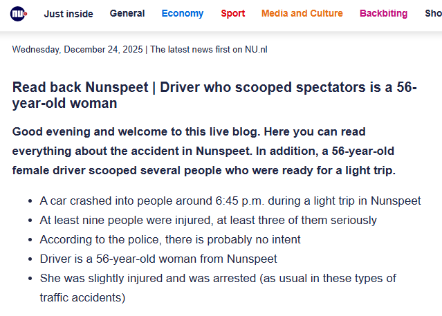 DoctorrNL's tweet photo. @Betar_USA Its a 56-year-old woman who fell ill in the vehicle, there was no intent.

Gotta hate how people spread misinformation.. https://t.co/3Qe6Yr7Dul