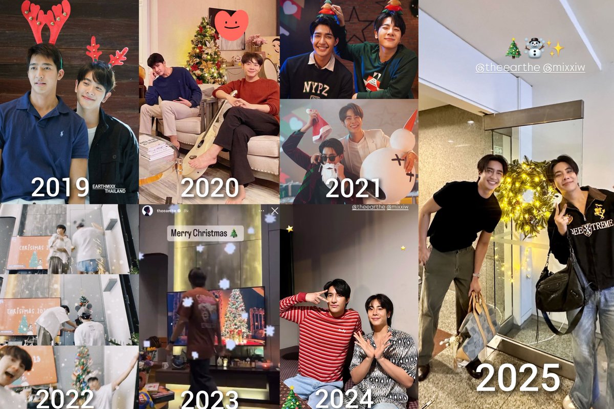 tusen_stjerner's tweet image. Another Christmas season with EarthMix 🤎❤️ Happy holiday everyone 🎄✨️
#เอิร์ทมิกซ์ #EarthMix