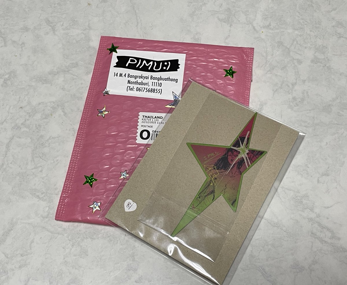 โอ้ยยๆๆ ชอบมากกกก วิบวับตั้งแต่พัสดุ 🥹 
#รีวิวให้พิ้มุ