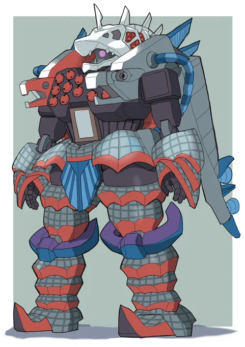 #クリスマスにはシャケを食え 本日はクリスマス専用MSを描きましたw よく考えてないけど多分きっとネオ・ジオン製w #サモーン・シャケキスタンチン