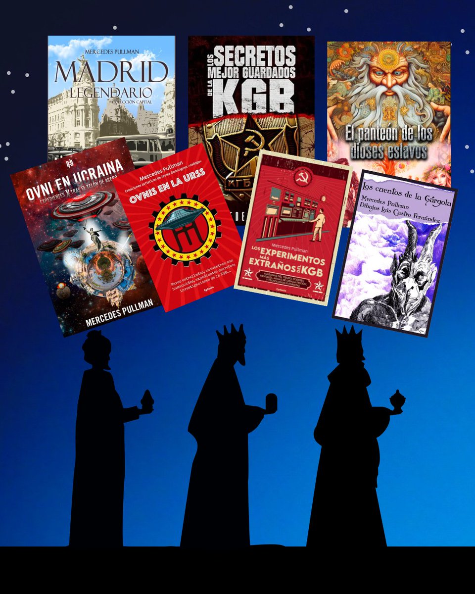 MercedesPullman's tweet photo. Los Reyes Magos han tenido claro este año:
oro, incienso, mirra… y el libro de La Pullman.
#MercedesPullman #AntropologíaViva #RitosDePaso #TradicionesPopulares #PatrimonioCultural #EspañaLegendaria #libro #librosrecomendados https://t.co/9nLwLsCe2F