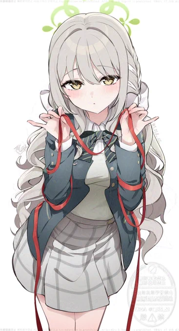 ミヨ「クリスマスプレゼントのリボン……どう使うと思います?」 #ブルアカ