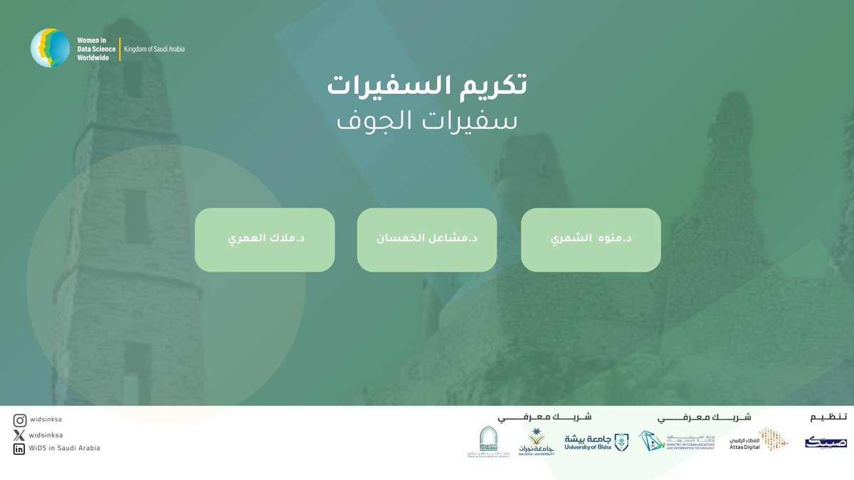 WiDS in Saudi Arabia tweet media