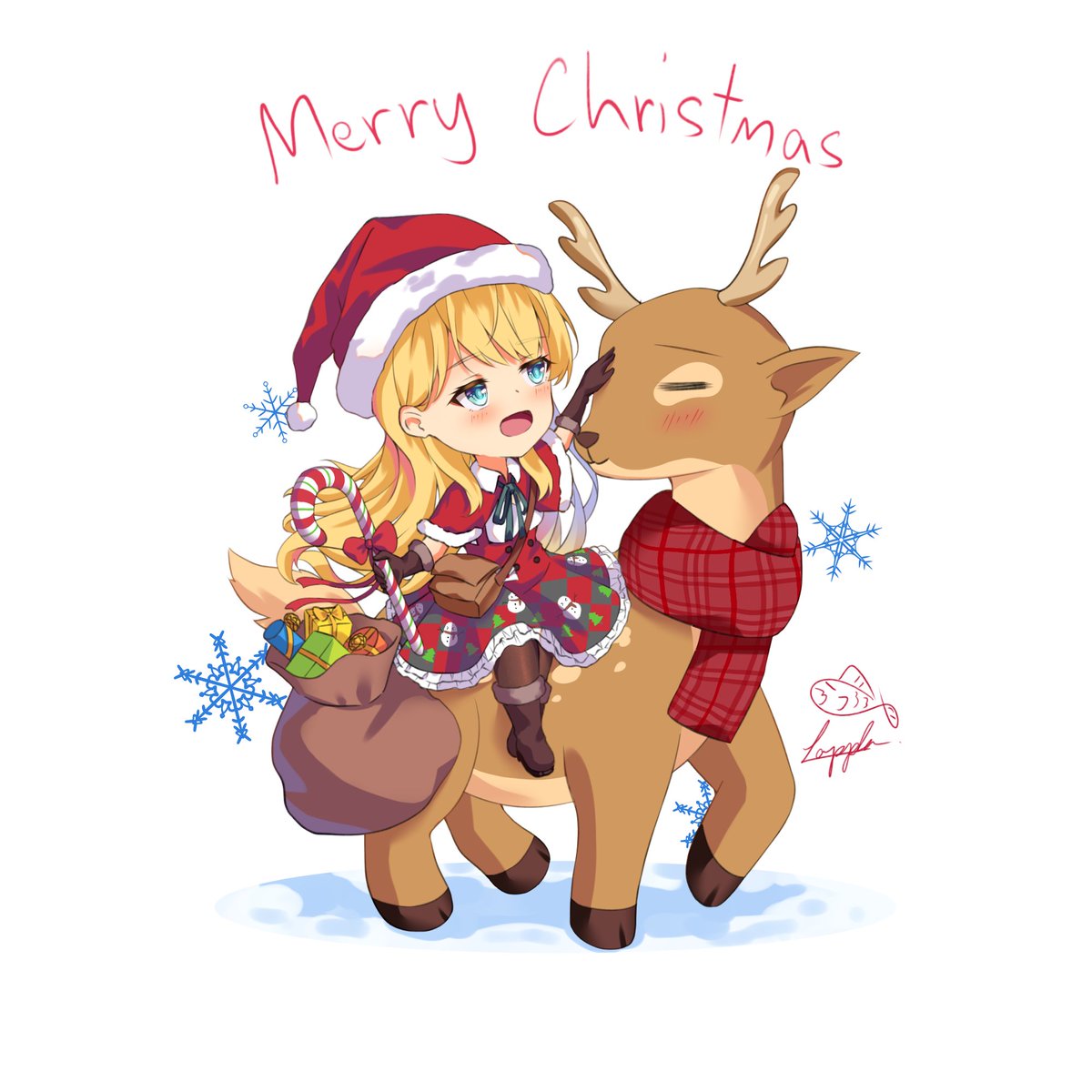 Lappla_'s tweet photo. Merry Christmas
มะลิคิดมาก เอ้ย เมอรี่คริสมาส
#ChristmasEve  #Drawing https://t.co/Ct0lgQTkR2