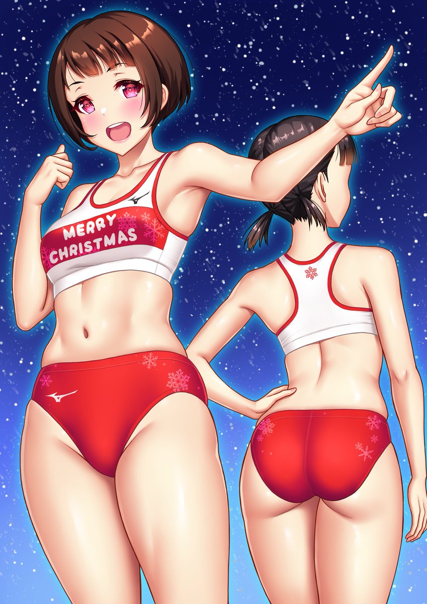 。∠(*゜∇゜*)☆メリークリスマス☆(*・ェ・*)>。

#陸上女子 #クリスマス 