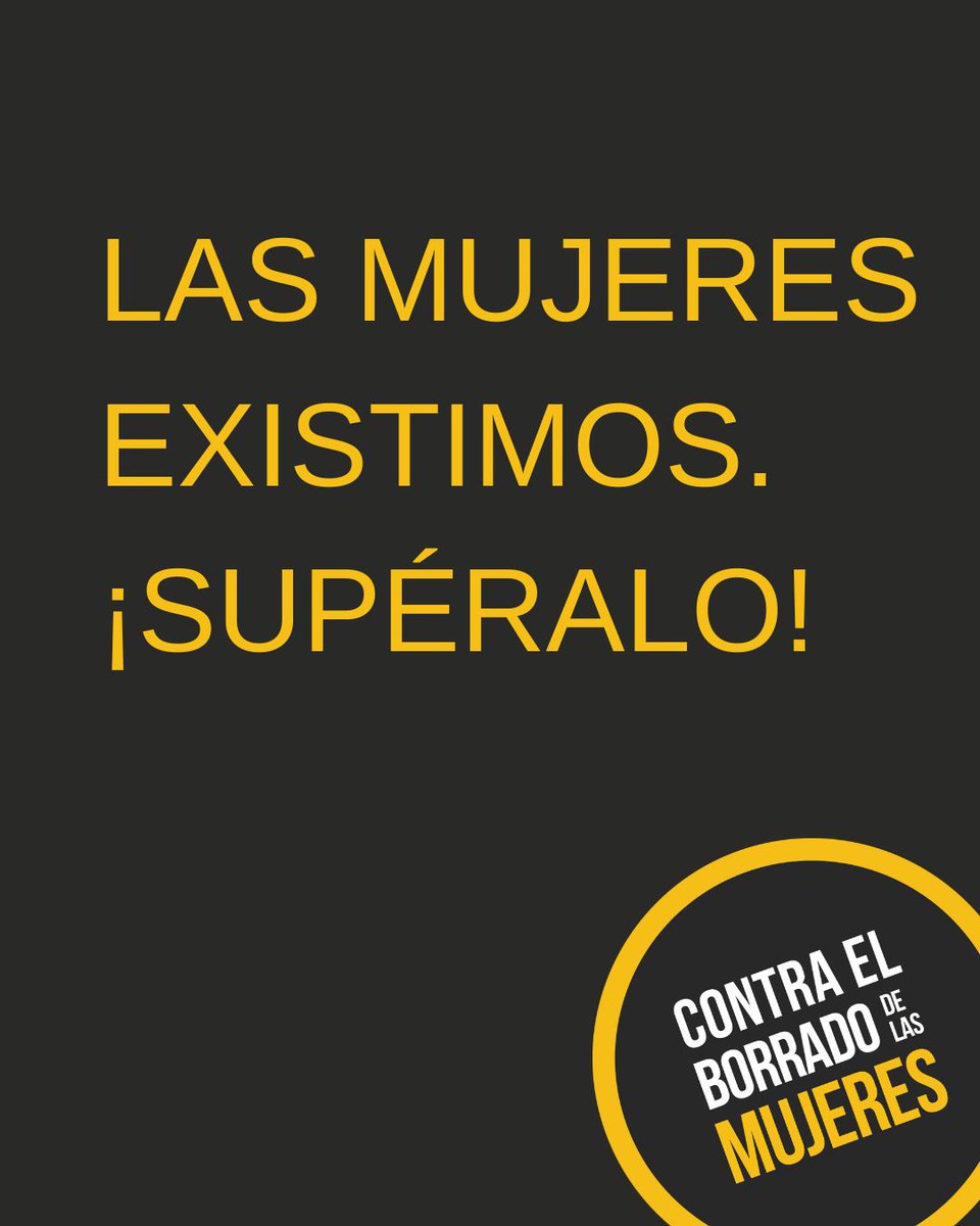 El penúltimo alarido del transgenerismo: "las mujeres trans" (hombres) son mujeres biológicas".
El cuerpo de los varones como referencia y patrón para resignificar el cuerpo de las mujeres. Androcentrismo de nuevo cuño; la neomisoginia aristotélica de mirar a la mujer como "un