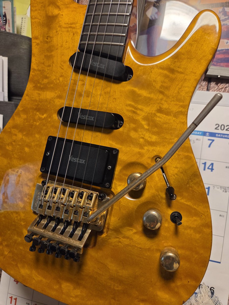 ■VESTAX/ベスタクス■GVⅡ■サンバースト■高中正義■松原正樹■ 伝説級ギター】 自分にクリスマスプレゼントを買いました! 86年に発売