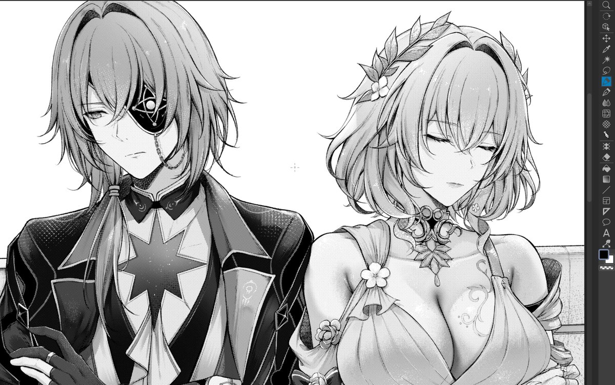 io_herb_tea's tweet image. アナアグの途中経過、がんばれ自分～