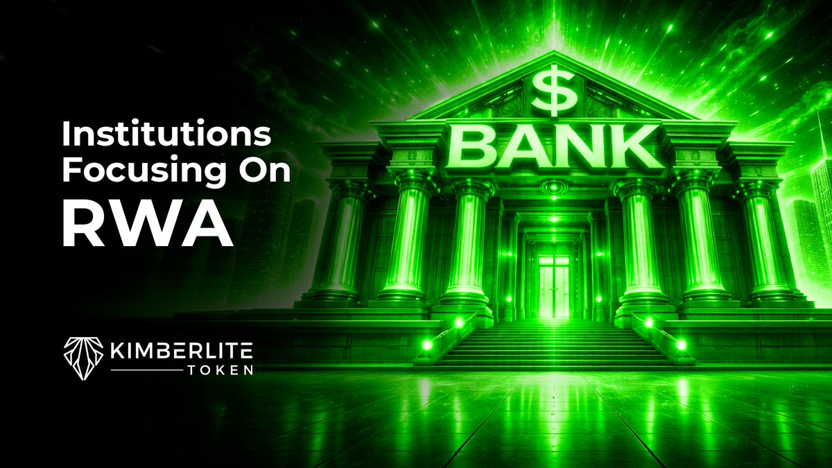 Why are institutions focusing on RWAs? 🏛️

Institutional interest in real-world assets is accelerating – not as an experiment, but as infrastructure for digital finance.

What’s driving that focus?

🔹 Privacy &amp; data control
Institutions need systems that handle sensitive data