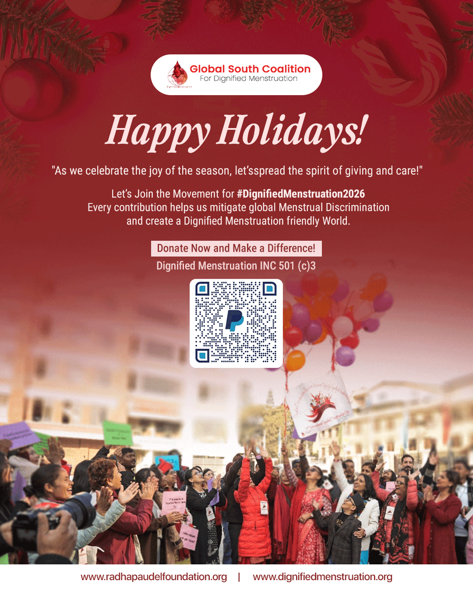 Global South Coalition for Dignified Menstruation tweet media
