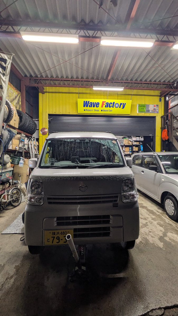 powerjunkie134's tweet image. オイル交換中
#wavefactory