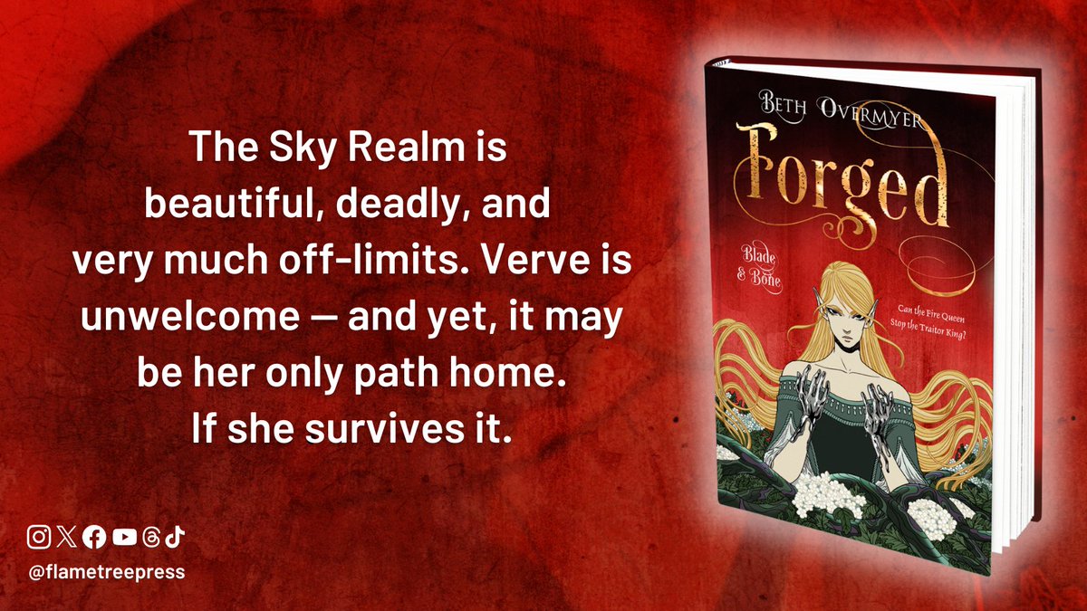 flametreepress's tweet image. Not all fae are cruel. But the one holding the key to her escape might be worse. 🗝 #Forged @bethyo flametr.com/4lTWQLW