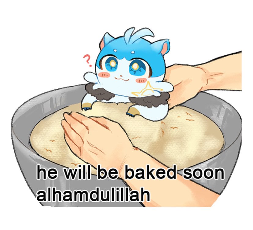 kelincipinkeu's tweet image. may i offer you... some baked chimeras #phainon #mydei #anaxa