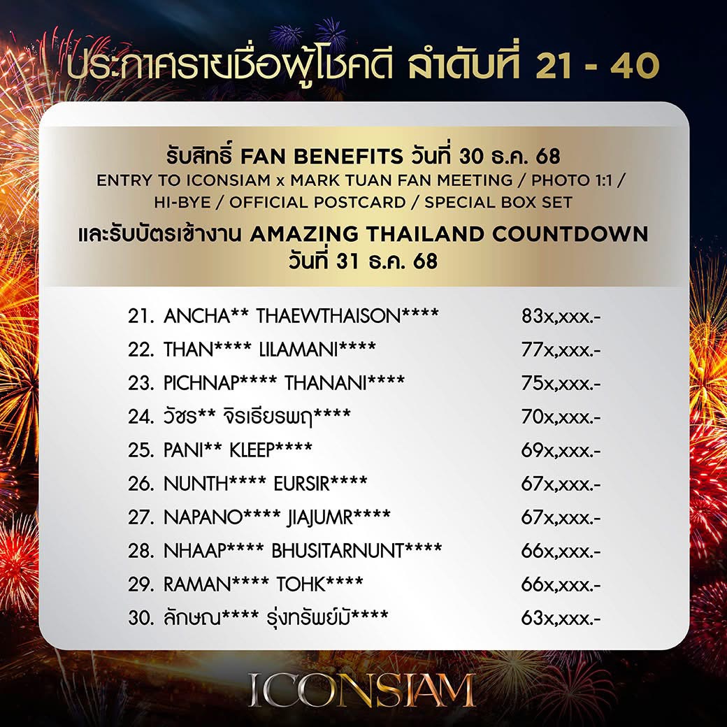 ที่ 1 ยอด 11 ล้าน OMG 😲😲😲

#MarkTuanxICONSIAM
#AmazingThailandCountdown2026
#MarkTuan