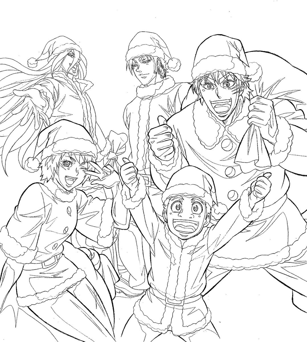 メリクリーー！な過去絵①
🎄🤶