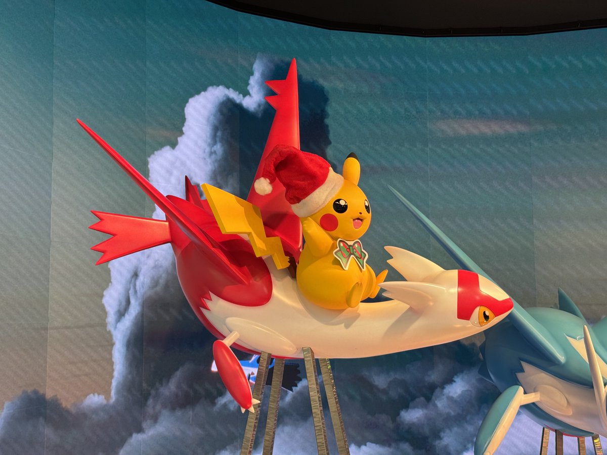 ポケモンセンター クリスマス ピカチュウ ピカみみサンタ帽 ピカみみサンタ帽 ポケモンセンター クリスマス ピカチュウ サンタ