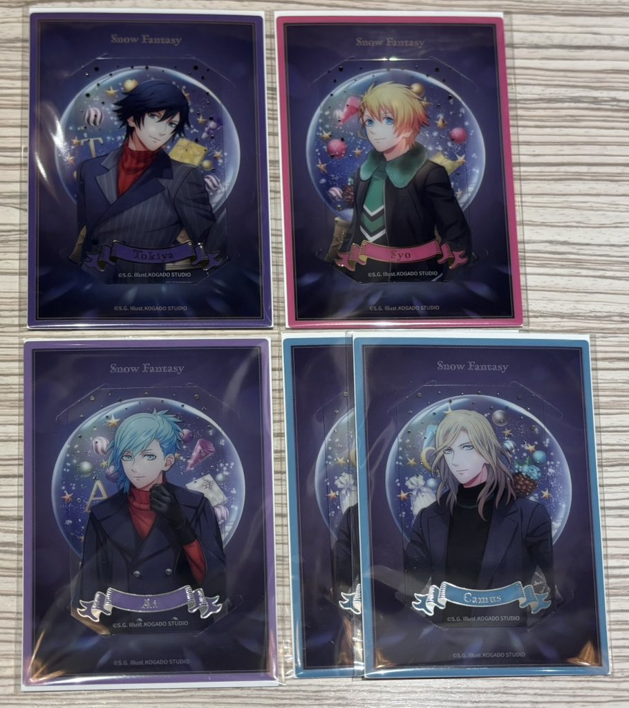 交換】うたプリ カスタマイズビジュアルカードコレクション Snow