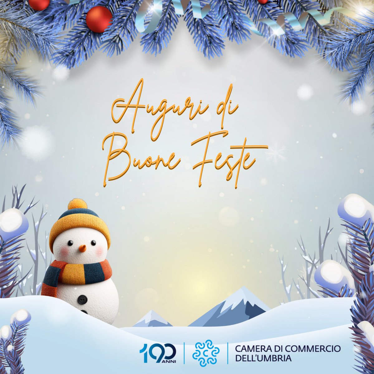 Il Premio giornalistico internazionale “Raccontami l’Umbria - Stories on Umbria vi augura un sereno Natale  e vi dà appuntamento al 2026 con la XVI edizione del Premio!
Candidati ora ai tempo fino al 2 febbraio 2026 umbria.camcom.it/promuovere-lim…