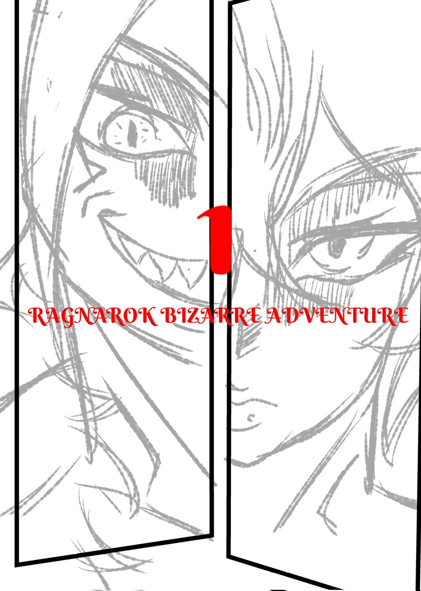 GregZeppeli's tweet image. Tentative de cover pour #RagnarökBizarreAdventure 

C'est un test, rien de définitif 
N'hésitez pas à commenter et à me dire ce que vous en pensez pour le moment