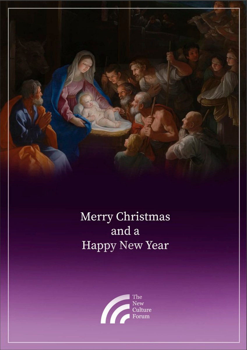 NewCultureForum's tweet image. From our NCF family to yours, we wish you a Happy Christmas. 🎄✝️☃️🎅