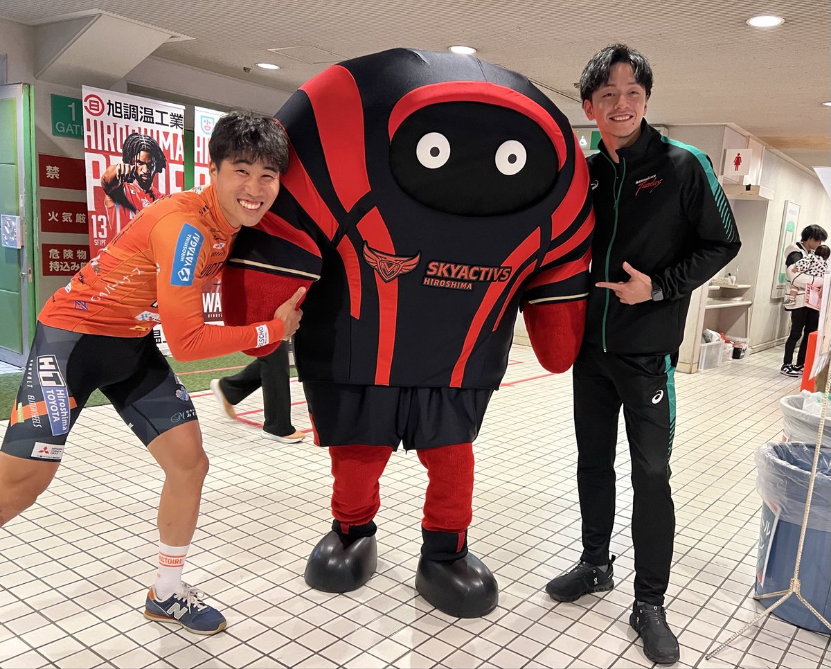 広島ドラゴンフライズ応援📣 広島サンダーズ井上選手、マツダスカイ