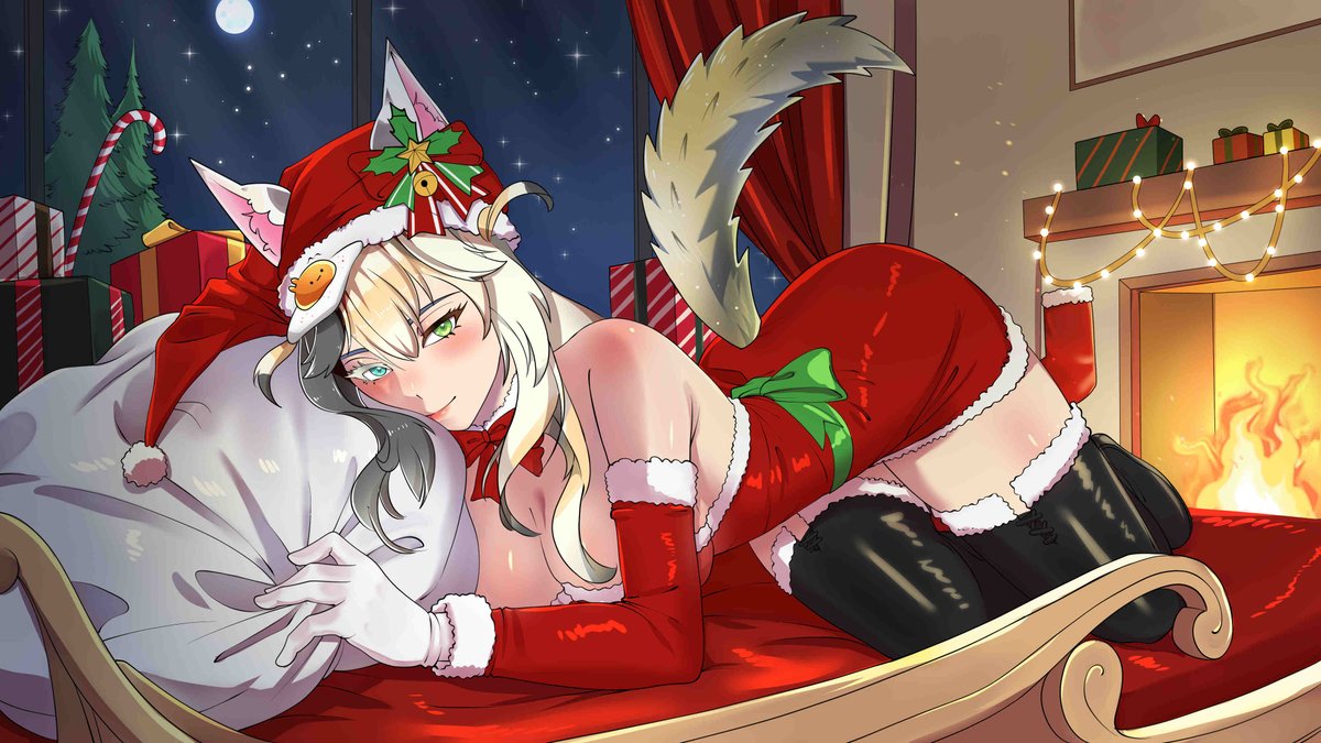 Merry Christmas everyone! I hope you have an amazing time enjoy lots of yummy food and spend the day in whatever way makes you happiest. Lots of love,
Tama 

🎨@calestaraa Thank you for amazing art <3