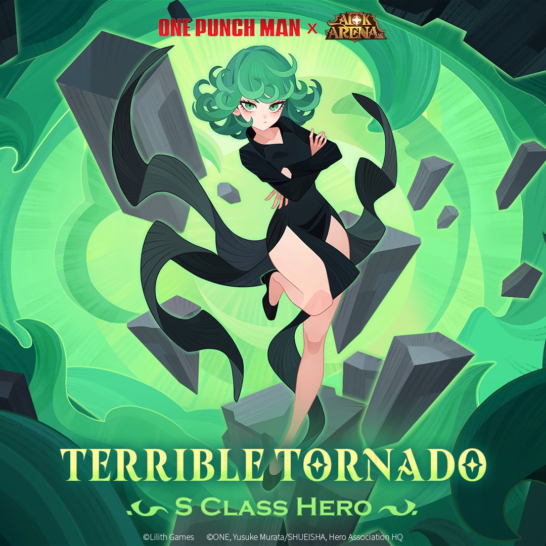 AFK_Arena's tweet photo. Don't let her size fool you... her power is immeasurable.
Bow before Terrible Tornado - S Class Hero! https://t.co/3qAqDI7FLy