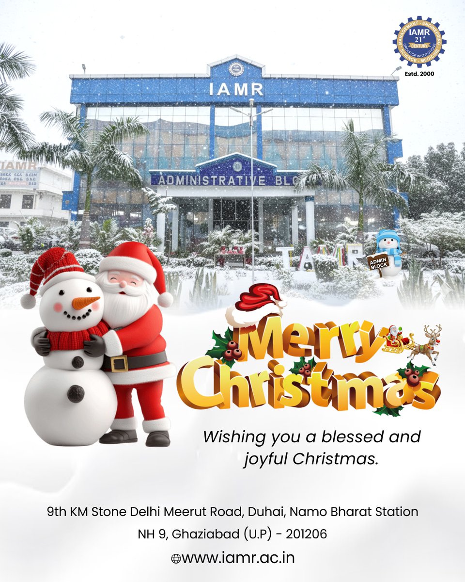 IAMR Group of Institutions tweet media