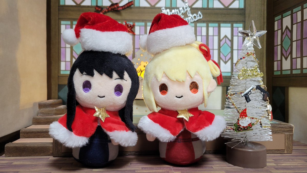bnr3110's tweet photo. クリスマスパーリィ開始🎄✨️
今回は色々お世話になったBlueTurtleさんと勝手にコラボ🌴🐢
ねんどろいどちさたきに用意したケープと帽子、チビぬいちさたきにもピッタリでした😆🎵
店長に叱られちゃうからほどほどに😊
皆様も楽しいクリスマスイブを😂
#リコリコ
#MerryChristmas2025
#BlueTurtle https://t.co/BhvH4vwtlS