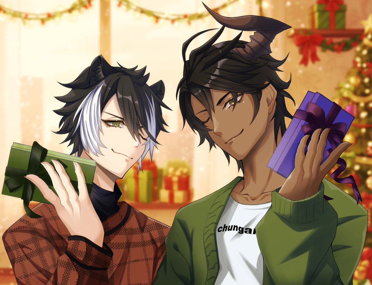 貴方はどっちのプレゼントを選ぶ？
#オウ画 #シ絵ン