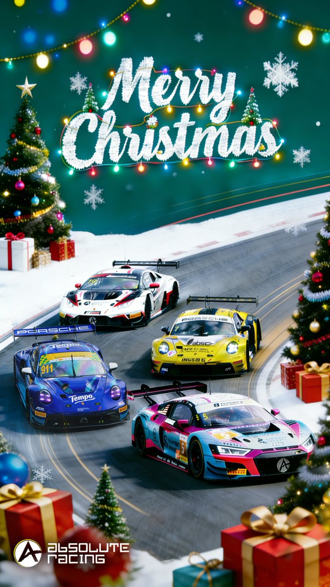 🌟 Wishing you all the best this holiday season and happiness throughout the New Year 

🎄✨ Merry Christmas!

#AbsoluteRacing