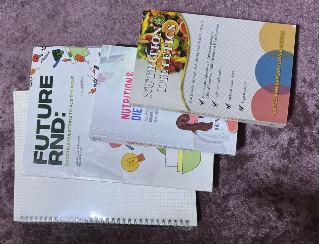 CHRISTMAS SALE ‼️

wts lfb nutrition reviewer &amp; mockboards

50% off on all items! 

📌until december 25 11:59 PM only

Kalinawan NDLE 2.0 Review Aid
Kalinawan NDLE Review Aid Nutrition Reviewer (Limited Anniv Cover Ed)
Future RND: Practice Questions to Ace the NDLE (2nd Ed)