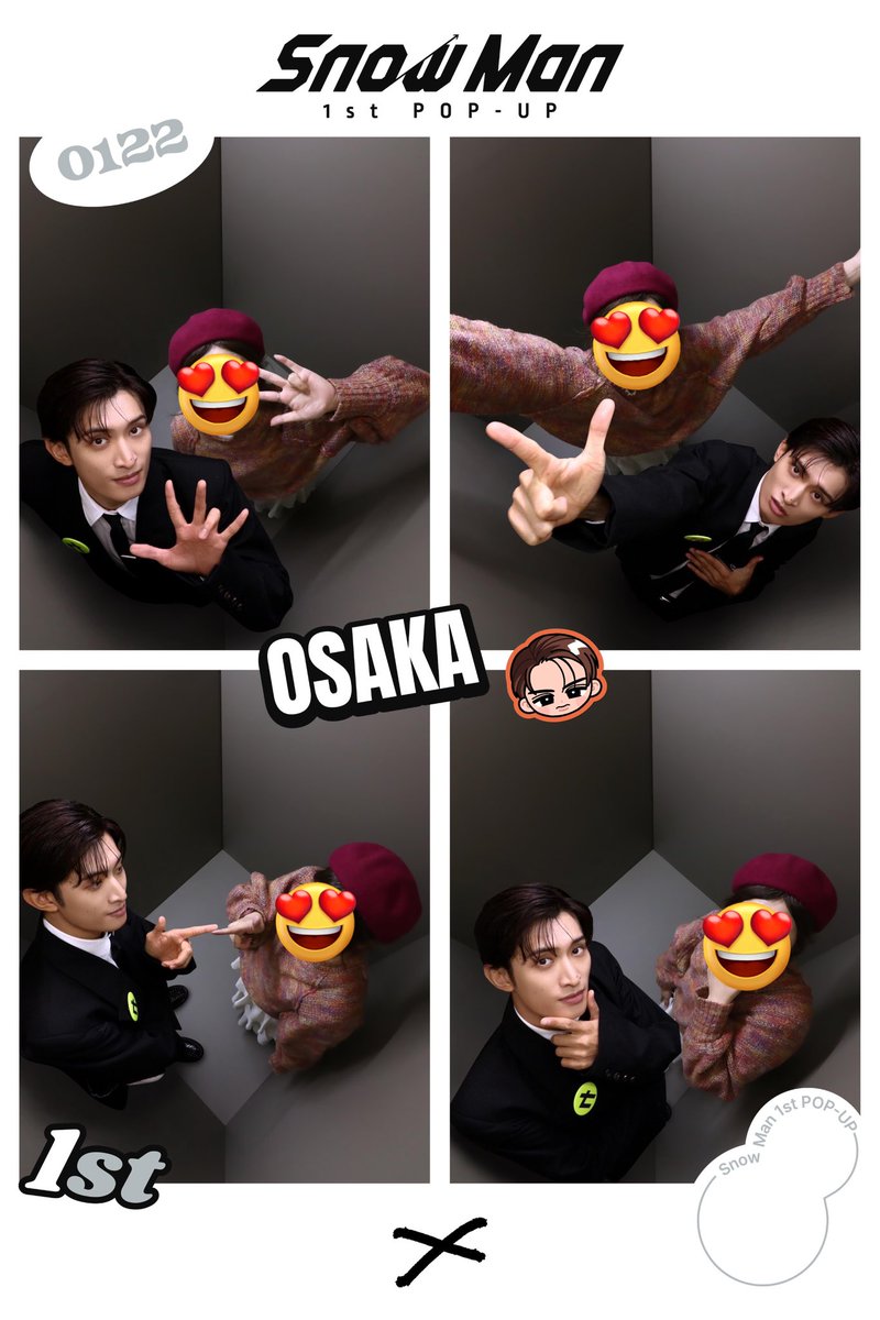 A 向井康二 11点 韓国 ポップアップ POPUP ⛄️ #SnowMan1stPOPUP_TAIPEI #SnowMan #向井康二