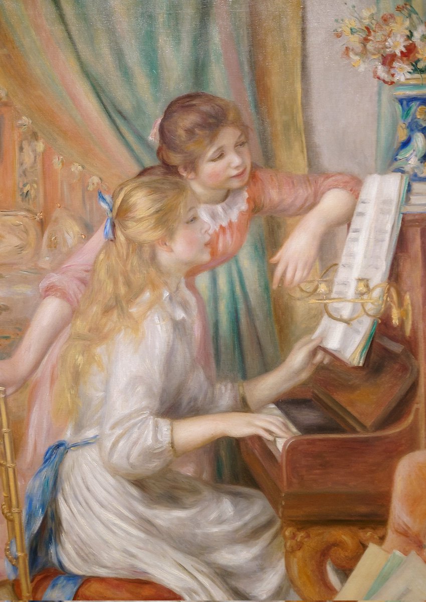 ayaneshika46's tweet image. 国立西洋美術館『印象派•室内をめぐる物語』。印象派というと「屋外制作の風景画」のイメージが強いですが、今回はオルセー美術館所蔵の室内画による特別展。印象派のもう一つの魅力が見られます。国家買い上げのルノアール作『ピアノを弾く少女たち』は撮影可。
#国立西洋美術館 #オルセー印象派展