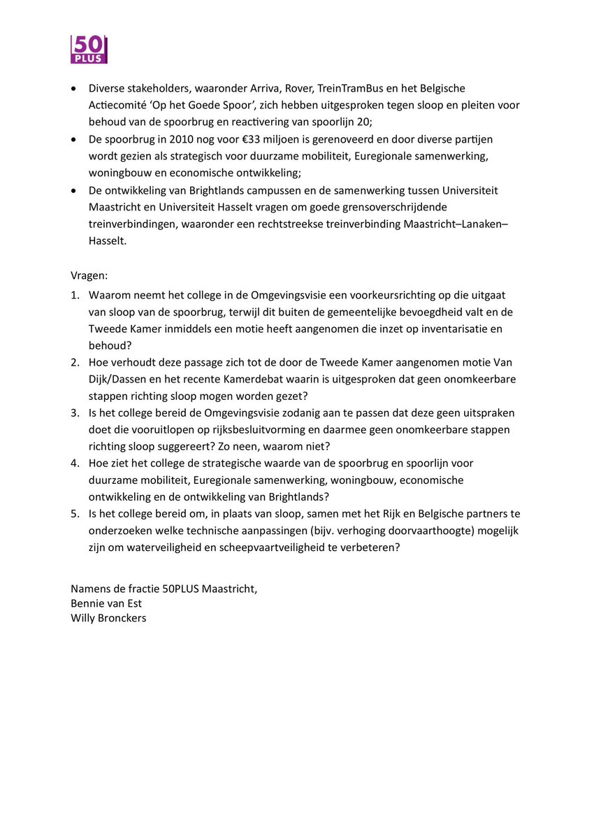 50PLUS Maastricht tweet media
