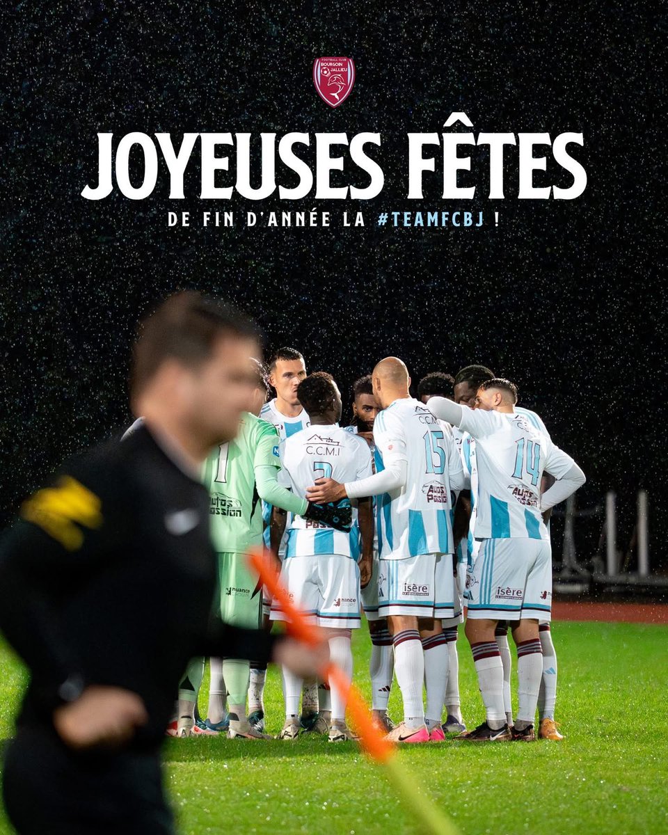 🐬 L’ensemble du FCBJ vous souhaite de 𝐉𝐨𝐲𝐞𝐮𝐬𝐞𝐬 𝐅𝐞̂𝐭𝐞𝐬 𝐝𝐞 𝐟𝐢𝐧 𝐝’𝐚𝐧𝐧𝐞́𝐞 ! ✨

#GRANDIRENSEMBLE✍️