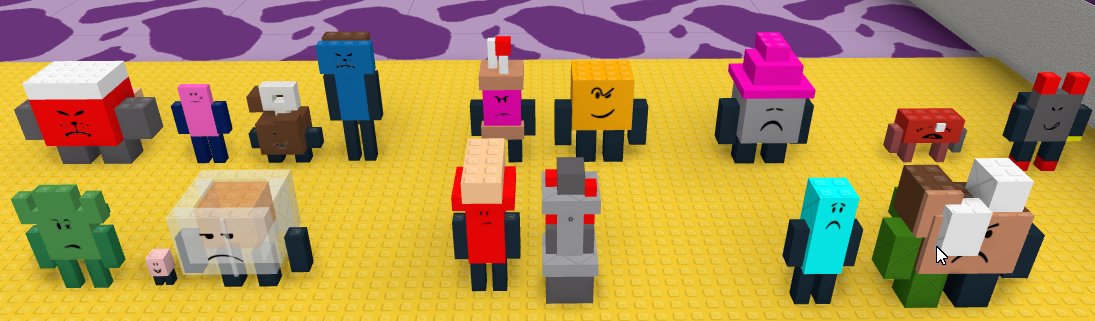 noutly7's tweet photo. #objectifiedcomic made the cast poorly in retro studio and i love them https://t.co/vy0kZTJBsJ