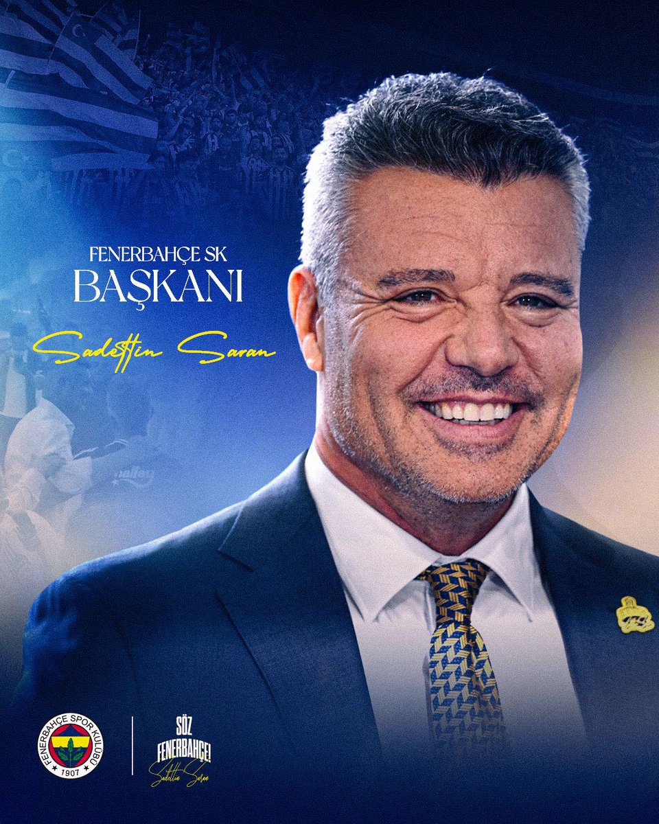 Başkanımız Sadettin Saran'ın yanında, Fenerbahçemiz için görevimizin başındayız.
Yolumuz belli, hedefimiz net.