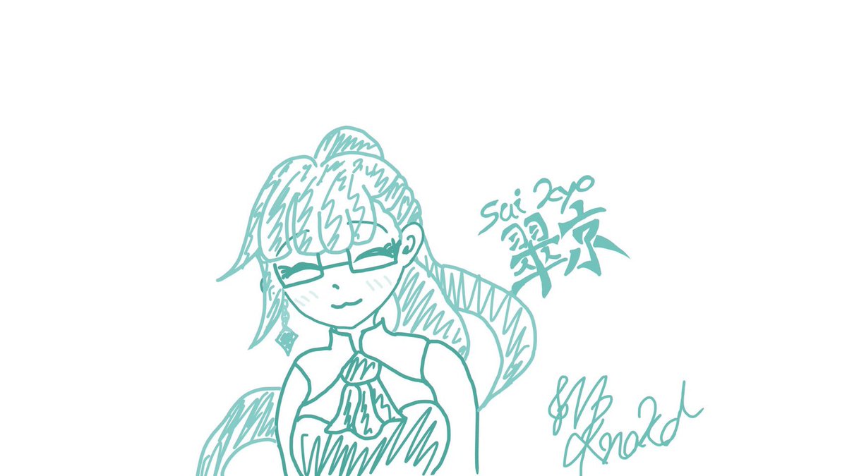 迷いが無い絵 あき地次の主役はハム松🐹というわけで、 ハム松って誰やねんな方の