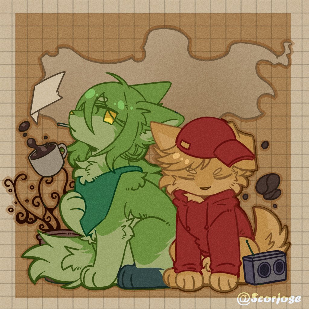Healxis's tweet photo. ☕️🚬 拟兽化注意 https://t.co/Ddw519bZ3d