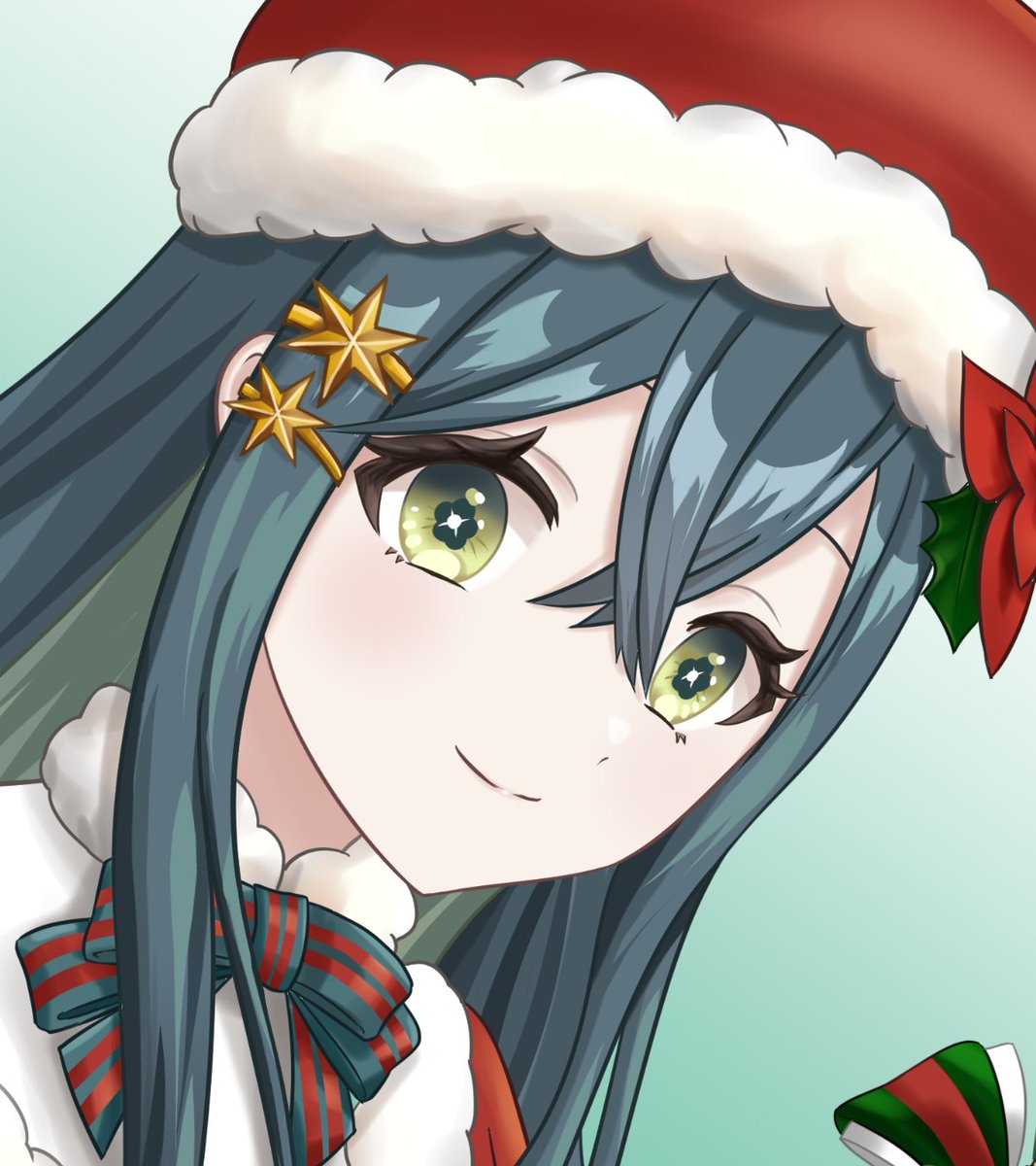 uren_mito's tweet photo. Vtuberさんのファンアートを初めて描きました🎨✨
よいゆめの皆様のクリスマス衣装が描きたくて描きました。
ご本人様よろしければご自由にお使いください（透過版はツリーにあります）

#yoiyume_art #さらまんだぁーと https://t.co/7HEjyIczQY