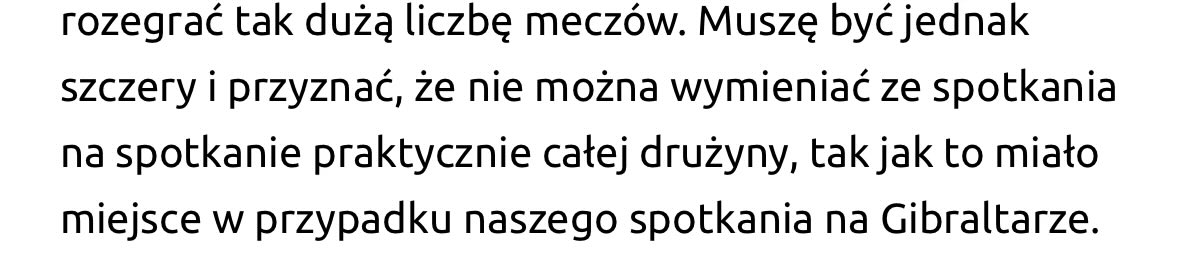 Do takich wnioskow to Niels powinien dojść już po tamtym sezonie a nie dopiero teraz po wpierdolu na Gibraltarze.