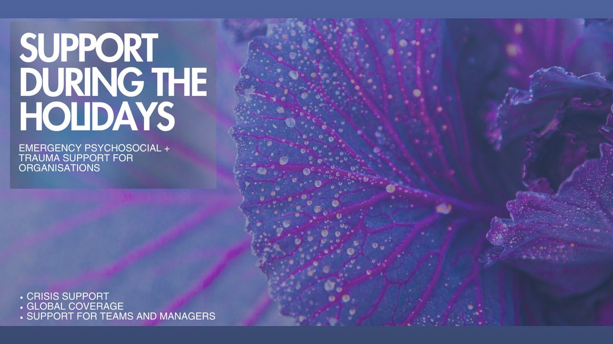 Fiona_Dunkley's tweet photo. If you have an urgent case or a team member who needs immediate psychosocial or trauma support, contact us and we will respond.

associate@fionadunkley.com | https://t.co/zjt5d56U84

 #DutyOfCare #TraumaSupport #CrisisResponse #WorkplaceWellbeing #HRManagers https://t.co/Ng9v64xmve