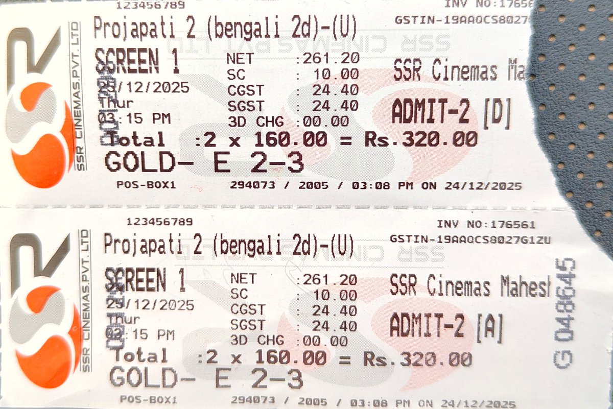 Sumanta3105's tweet photo. #Projapati2 1st Day 1st Show Advance Booking Done 🥳🥰

@idevadhikari @devpl_official @BengalTalkies https://t.co/EI82uRkhZY