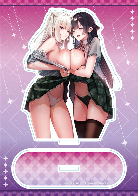 サンプルもあげられてない状態でお気に入りやご予約ありがとうございます!メロブさんで有償特典のアクスタ付きの予約も始まっておりました!かわいい～!ぜひ～! 