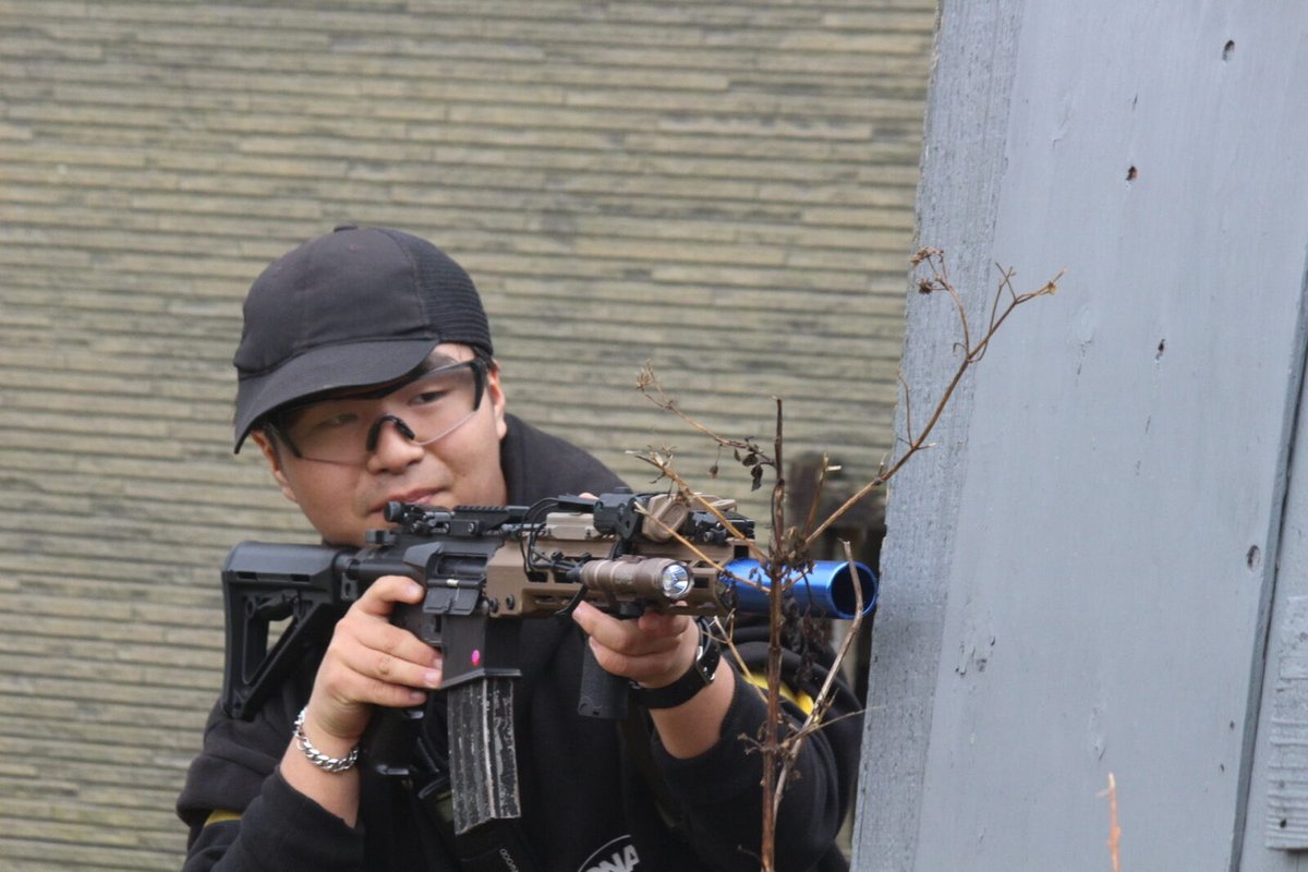 LongZ79445's tweet image. 少し遅くなりましたが先週ユニオンジュニアガン撃ち納めに行ってきました。すごく楽しめてほんとに良かったです😊
個撮してくださったすっくんさんもありがとうございます
完璧な写真でした。
#ユニオンベース
#ジュニアガン
#m4a1r
@0122Sug 
@union_sgf